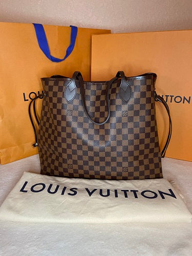 Louis Vuitton Damier Ebene Neverfull GM with Pochette