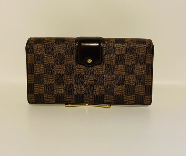 Louis Vuitton Damier Ebene Sistina Wallet - Preloved Louis Vuitton CA