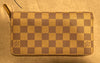 Zippy Wallet Damier Azur