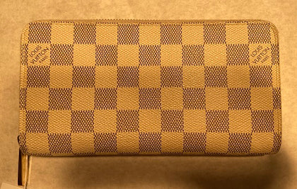 Zippy Wallet Damier Azur