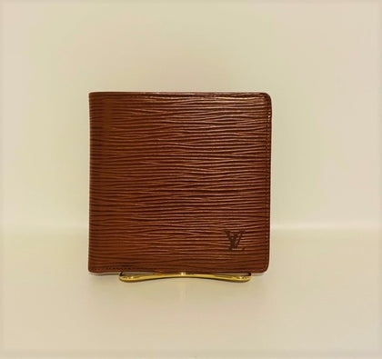 Mens Epi Brown Wallet