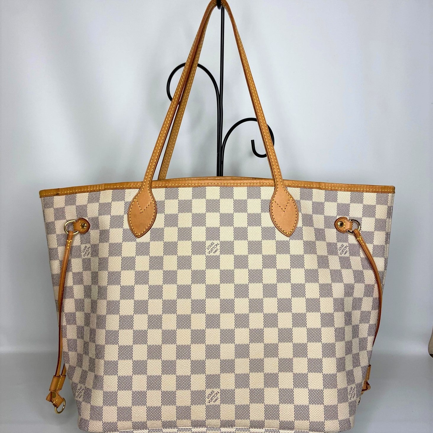 AUTHENTIC Louis Vuitton Neverfull Damier Ebene MM - NEW!!! (WBA286) – Jj's  Closet, LLC