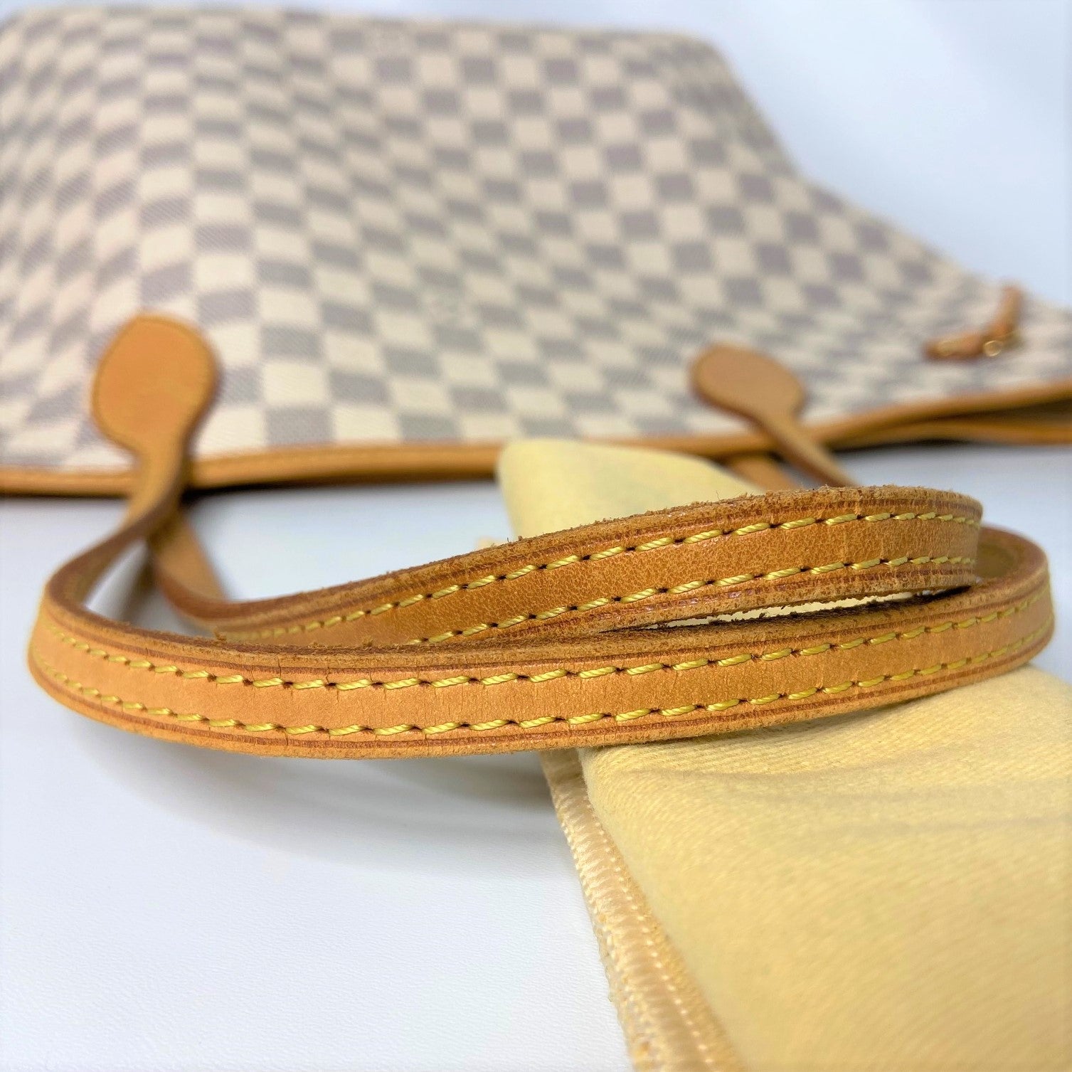 Louis Vuitton, Bags, Authentic Louis Vuitton Neverfull Straps