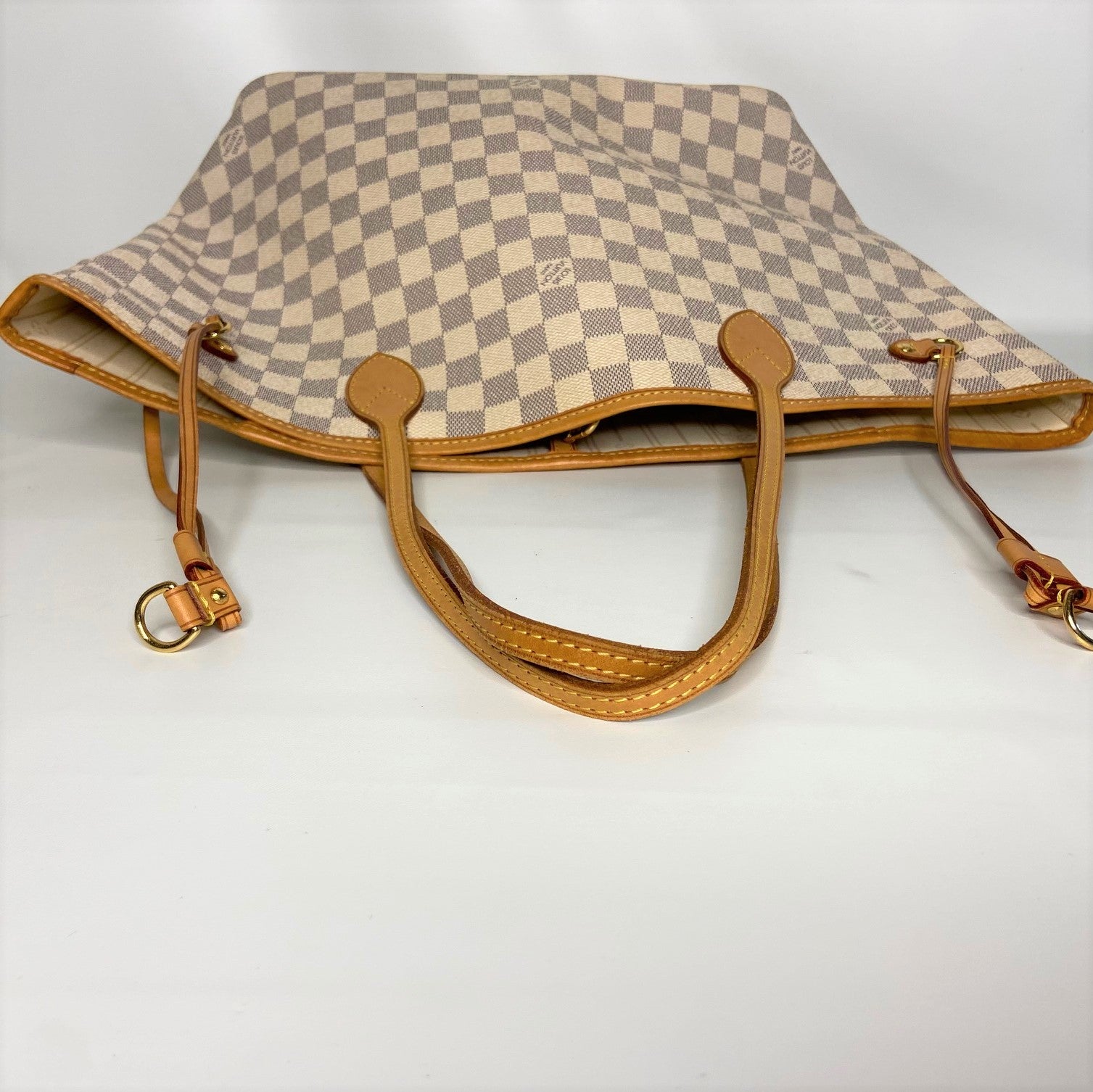 Authentic Louis Vuitton Neverfull MM Damier Azur